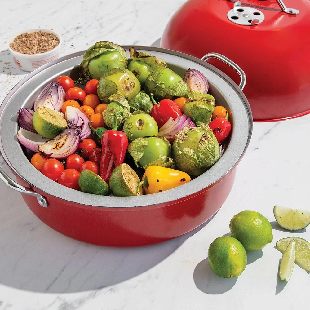 Nordic Ware Deluxe Kettle Smoker 5 Woodchip Varieties.